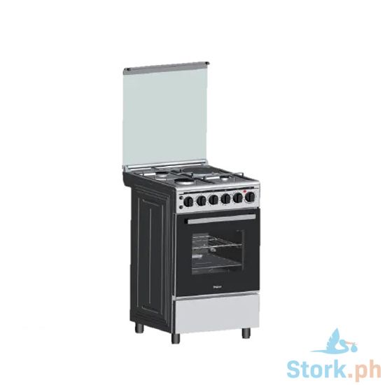 Picture of Haier HFS-503G1E63GO Gas Range 50cm 3 Burner and 1 Electric Plate