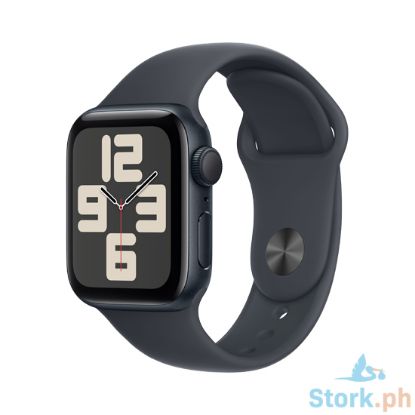 Picture of Apple Watch SE GPS 40mm Midnight Aluminium Case with Midnight Sport Band
