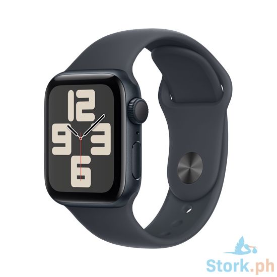 Picture of Apple Watch SE GPS 40mm Midnight Aluminium Case with Midnight Sport Band