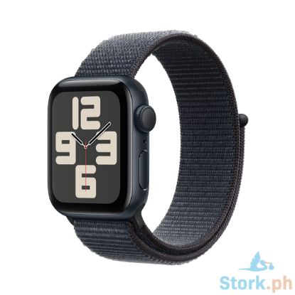 Picture of Apple Watch SE GPS 40mm Midnight Aluminium Case with Ink Sport Loop