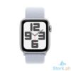 Picture of Apple Watch SE GPS 40mm Silver Aluminium Case with Blue Cloud Sport Loop