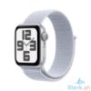 Picture of Apple Watch SE GPS 40mm Silver Aluminium Case with Blue Cloud Sport Loop