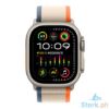 Picture of Apple Watch Ultra 2 GPS + Cellular 49mm Titanium Case with Orange/Beige Trail Loop - M/L
