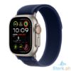 Picture of Apple Watch Ultra 2 GPS + Cellular 49mm Natural Titanium Case with Blue Trail Loop - M/L