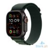 Picture of Apple Watch Ultra 2 GPS + Cellular 49mm Black Titanium Case with Dark Green Alpine Loop - Medium