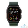 Picture of Apple Watch Ultra 2 GPS + Cellular 49mm Black Titanium Case with Dark Green Alpine Loop - Medium