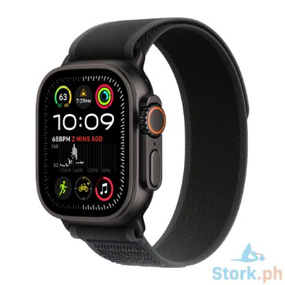 Picture of Apple Watch Ultra 2 GPS + Cellular 49mm Black Titanium Case with Black Trail Loop