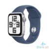 Picture of Apple Watch SE GPS + Cellular 40mm Silver Aluminium Case with Denim Sport Band