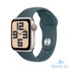 Picture of Apple Watch SE GPS + Cellular 40mm Starlight Aluminium Case with Lake Green Sport Loop