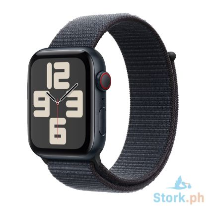 Picture of Apple Watch SE GPS + Cellular 44mm Midnight Aluminium Case with Ink Sport Loop