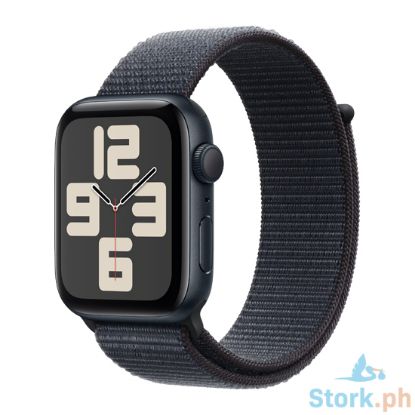 Picture of Apple Watch SE GPS 44mm Midnight Aluminium Case with Ink Sport Loop