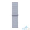Picture of Apple Watch SE GPS 44mm Silver Aluminium Case with Blue Cloud Sport Loop