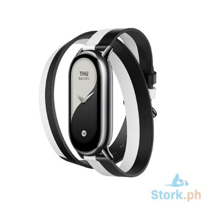 Picture of Xiaomi Smart Band 8 Double Wrap Strap Black and White