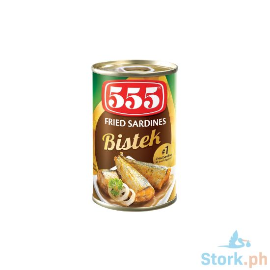 Picture of 555 Fried Sardines Bistek 155g