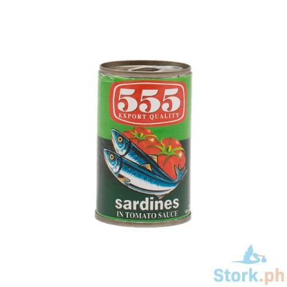 Picture of 555 Sardines In Tomato Sauce 155g