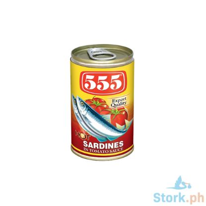 Picture of 555 Sardines Tomato Sauce With Chili 155g