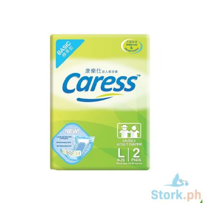 Picture of Caress Basic Adult Diaper Large 2pcs