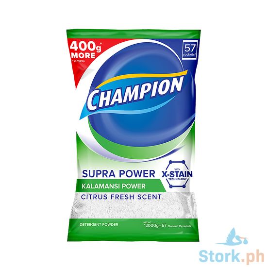 Picture of Champion Powder Supra Power Citrus Fresh 400g