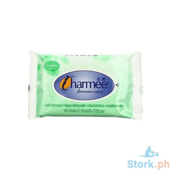 Picture of Charmee Feminine Wipes Mentholated 10S