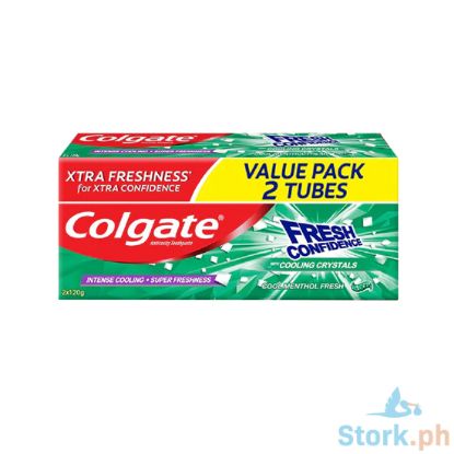 Picture of Colgate Fresh Confidence Cool Menthol Fresh 120G 2s