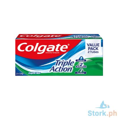 Picture of Colgate Triple Action Toothpaste 120G 2s