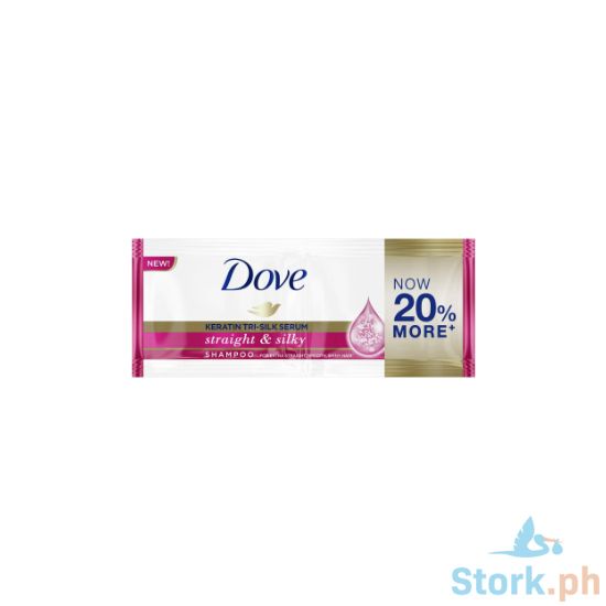 Picture of Dove Shampoo Straight&Silky Pink 12Ml 6S