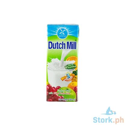 Picture of Dutch Mill Yoghurt Mixed Fruit Jce 180Ml
