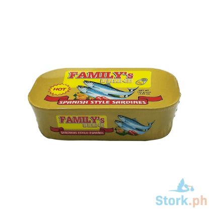 Picture of Familys Spanish Style Sardines 120g