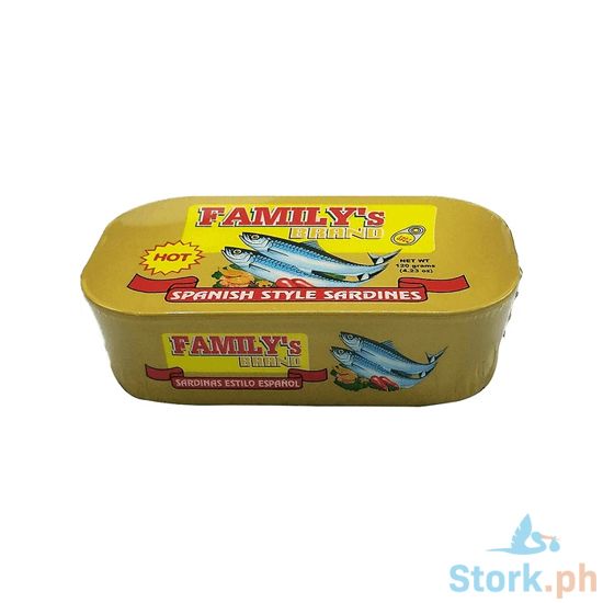 Picture of Familys Spanish Style Sardines 120g
