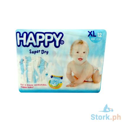 Picture of Happy Super Dry Diaper XL1 2pcs