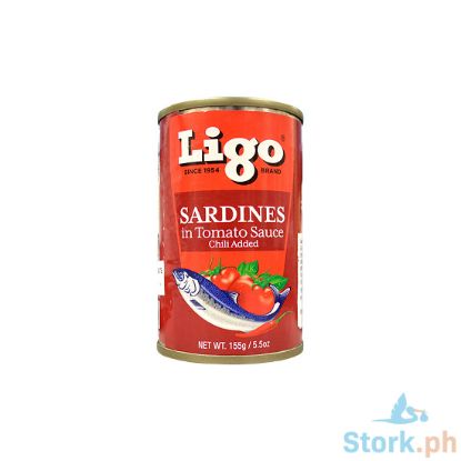 Picture of Ligo Sardines Tomato Sauce W Chili Easy Open 155g