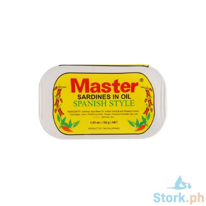 Picture of Master Sardine Spanish Club Can 120g