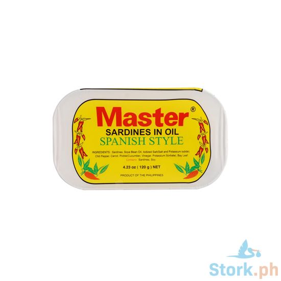 Picture of Master Sardine Spanish Club Can 120g