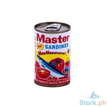 Picture of Master Sardines Premuim Hot In Tomato Sauce 155g