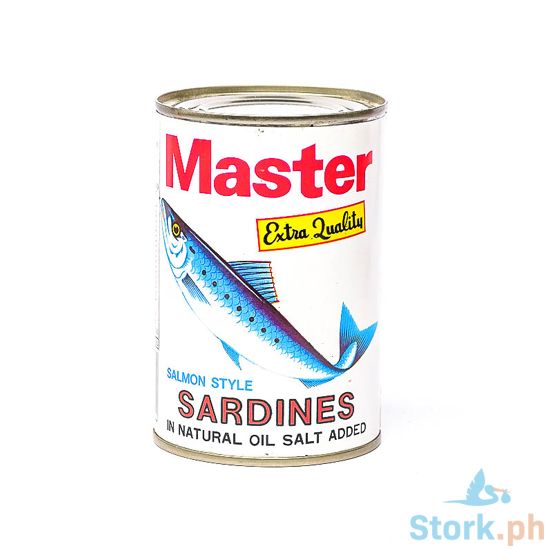 Picture of Master Sardines White In Natural Oil 425g