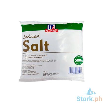 Picture of Mc Cormick Iodized Salt In Bags 500g