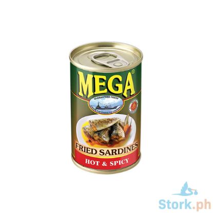 Picture of Mega Fried Sardines Hot and Spicy Eoc 155g