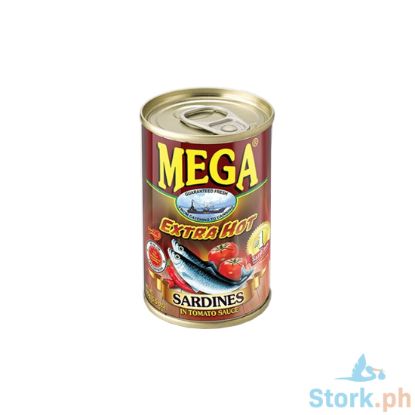 Picture of Mega Sardines Extra Hot 155g