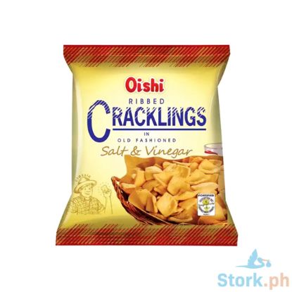 Picture of Oishi Ribbed Cracklong Salt and Vinegar90G