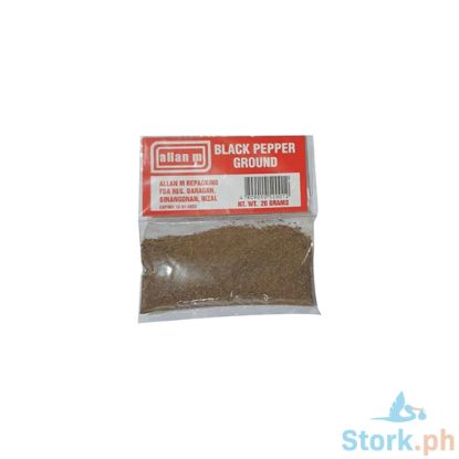Picture of Allan Black Pepper Ground 20g