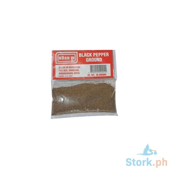 Picture of Allan Black Pepper Ground 20g