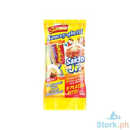 Picture of Sunshine Saucey Sakto Jr Spaghetti 400G plus Spaghetti Sauce 500G