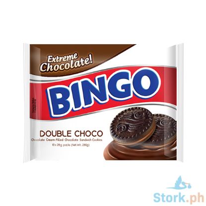 Picture of Bingo Cookies 28G10 Sachet, Double Choco