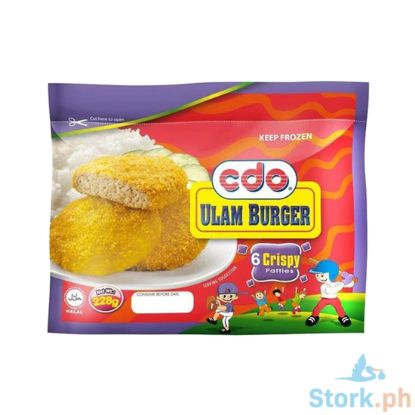 Picture of Cdo Ulam Burger Crispy Patties 228g