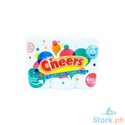 Picture of Cheers Regular 6 Rolls 70 Pulls 2 Ply