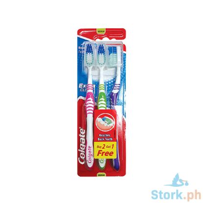 Picture of Colgate Extra Clean Toothbrush Multipack 2s+1
