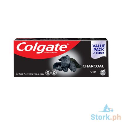 Picture of Colgate Tp Charcoal Clean Twin 115g 2s