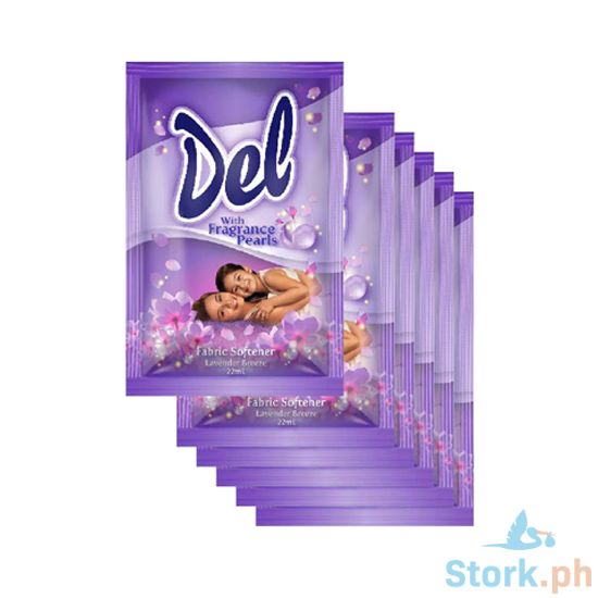 Picture of Del Fabric Cond Lavander Breeze 22Ml 6 Sachet