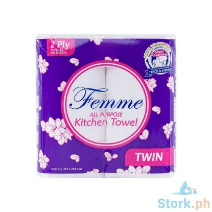 Picture of Femme All Purpose Twin 75 Pulls 2Ply