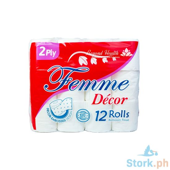 Picture of Femme Retail Bt 12Rolls 2Ply 300S